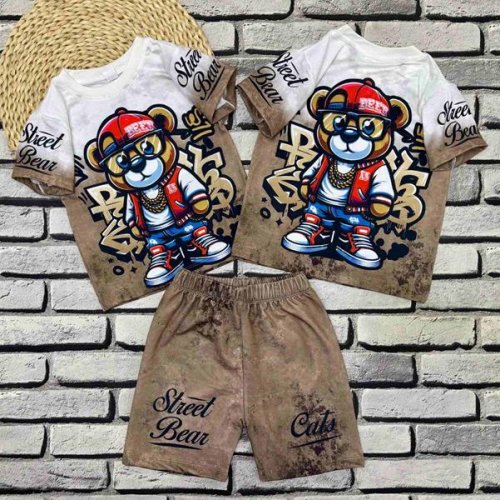 Костюм Dino (4-10) DN469 brown (лето) Dino DN469 brown