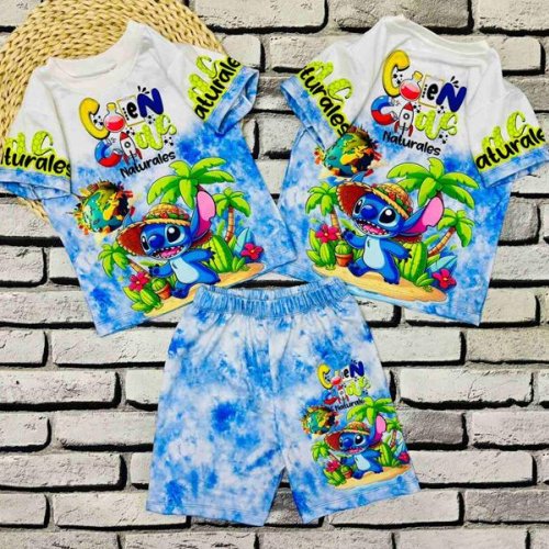 Костюм Dino (4-10) DN472 l.blue (лето) Dino DN472 l.blue