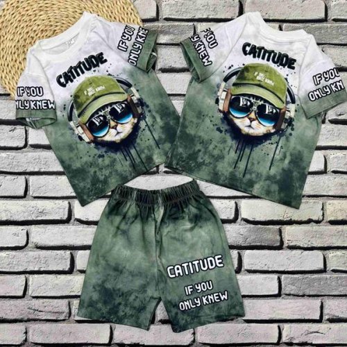 Костюм Dino (4-10) DN474 khaki (лето) Dino DN474 khaki