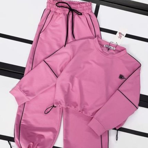 Костюм спорт Kosmy (128-152) 393 pink (деми) Kosmy 393 pink