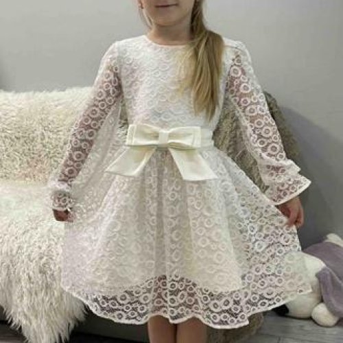 Платье Kosmy (110-128) K354 white (лето) Kosmy K354 white