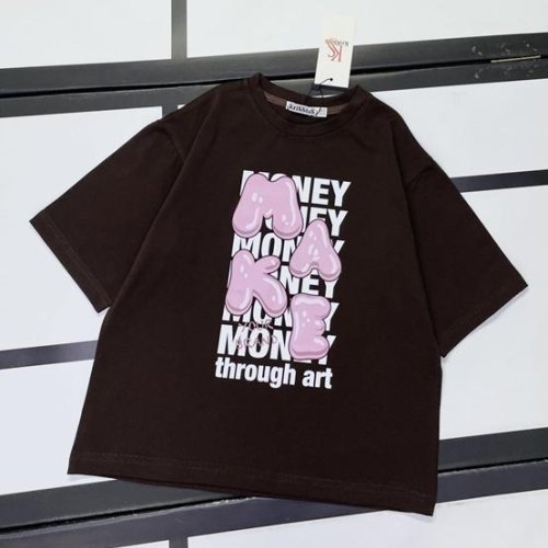 Футболка Kosmy (128-152) 520-45 chocolate (лето) Kosmy 520-45 chocolate