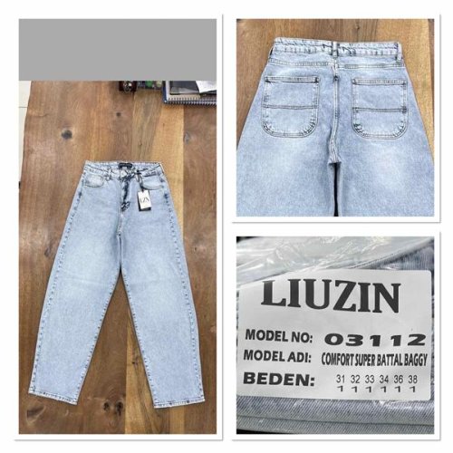 Джинсы Maxim Jeans (31-38) 03112 l.blue (деми) Maxim Jeans 03112 l.blue