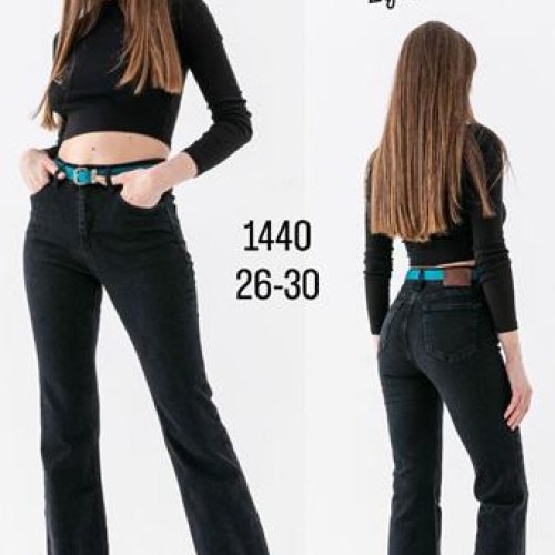 Джинсы Maxim Jeans (26-30) 1440 black (деми) Maxim Jeans 1440 black