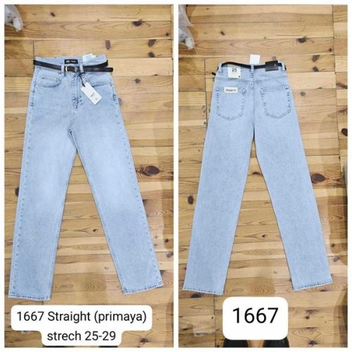 Джинсы Maxim Jeans (25-29) 1667 l.blue (деми) Maxim Jeans 1667 l.blue