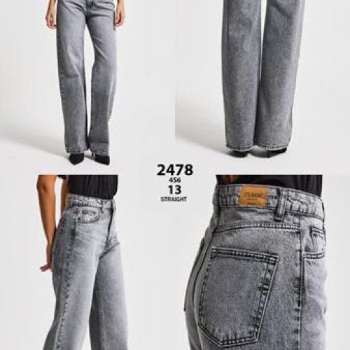 Джинсы Maxim Jeans (34-42) 2478 grey (деми) Maxim Jeans 2478 grey