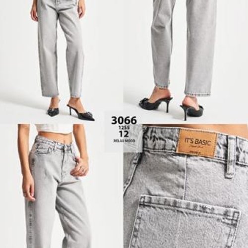 Джинсы Maxim Jeans (34-42) 3066-12 l.grey (деми) Maxim Jeans 3066-12 l.grey
