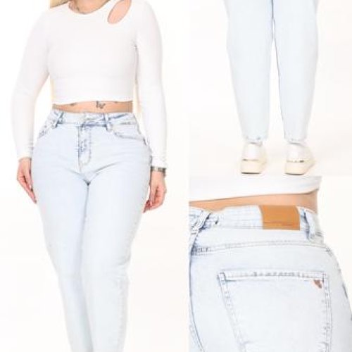 Джинсы Maxim Jeans (30-36) 3283 l.blue (деми) Maxim Jeans 3283 l.blue