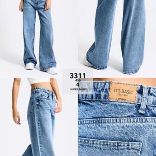 Джинсы Maxim Jeans (34-42) 3311 l.blue (деми) Maxim Jeans 3311 l.blue
