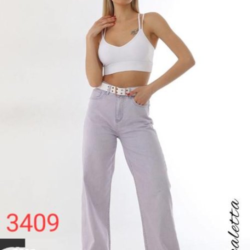 Джинсы Maxim Jeans (25-30) 3409 l.grey (деми) Maxim Jeans 3409 l.grey