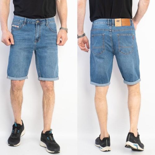 Шорты Maxim Jeans (29-38) 7716 l.blue (лето) Maxim Jeans 7716 l.blue
