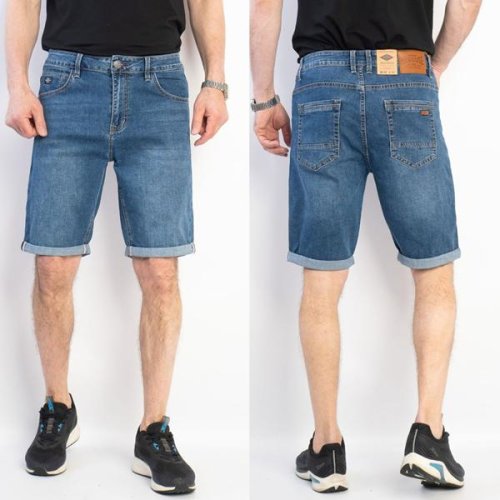 Шорты Maxim Jeans (32-42) 7718 blue (лето) Maxim Jeans 7718 blue