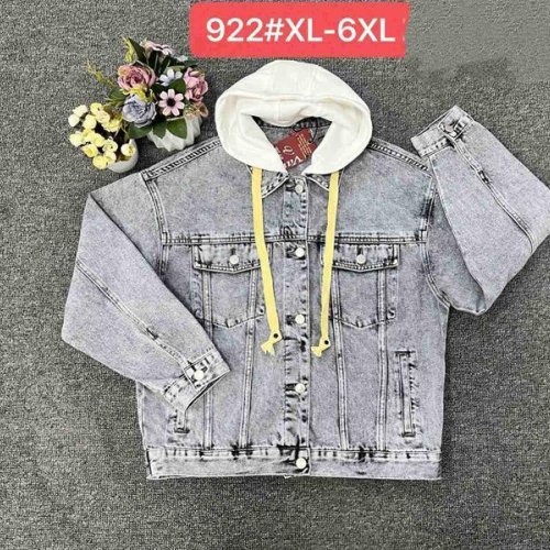 Куртка Maxim Jeans (XL-6XL) 922 l.grey (деми) Maxim Jeans 922 l.grey