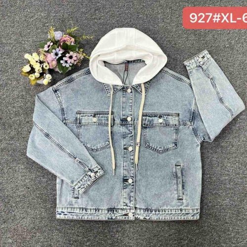 Куртка Maxim Jeans (XL-6XL) 927 l.blue (деми) Maxim Jeans 927 l.blue