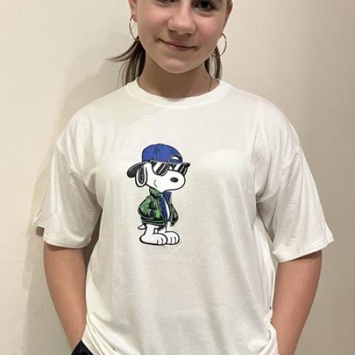 Футболка Moda school (140-164) M516 white (лето) Moda school M516 white