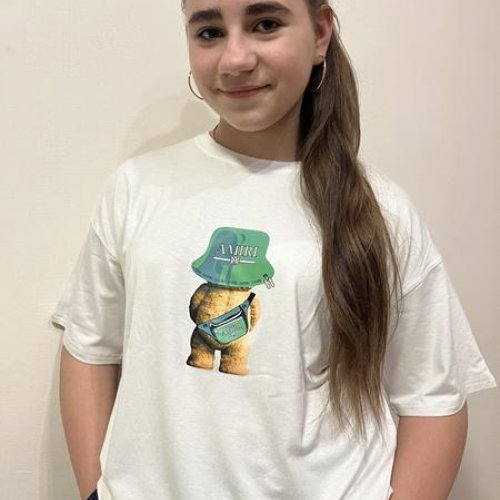 Футболка Moda school (140-164) M518 white (лето) Moda school M518 white