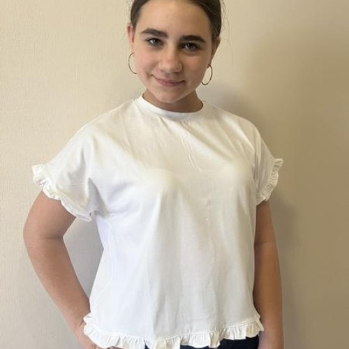 Футболка Moda school (140-164) M536 white (лето) Moda school M536 white