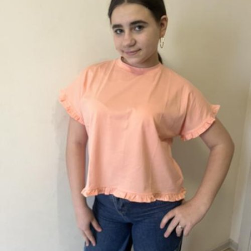 Футболка Moda school (140-164) M537 peach (лето) Moda school M537 peach