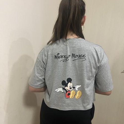 Топ Moda school (140-164) M544 grey (лето) Moda school M544 grey