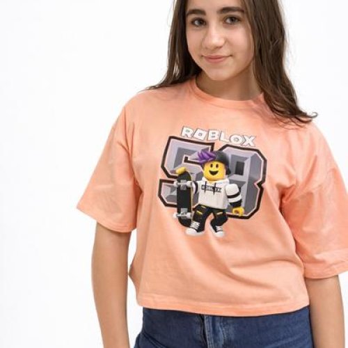 Топ Moda school (140-164) M552 peach (лето) Moda school M552 peach