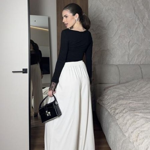 Штаны Arina (42-48) 1713 white (деми) Arina 1713 white