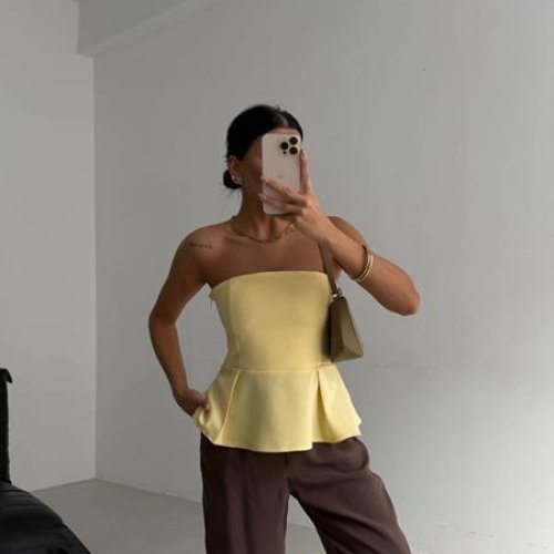 Топ Arina (42-48) 1721 yellow (лето) Arina 1721 yellow