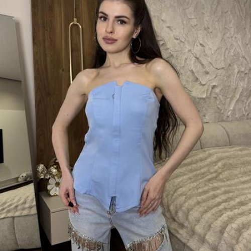 Топ Arina (42-48) 1736 l.blue (лето) Arina 1736 l.blue