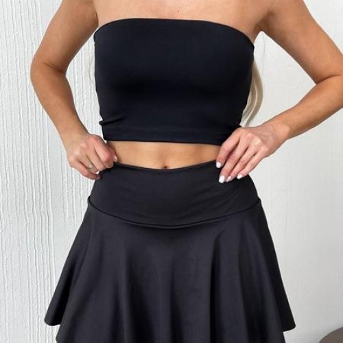 Юбка-шорты Arina (42-46) 3103 black (лето) Arina 3103 black