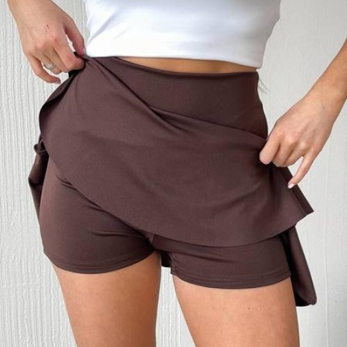 Юбка-шорты Arina (42-46) 3103 brown (лето) Arina 3103 brown