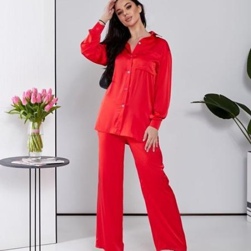 Костюм Arina (42-48) 8038 red (деми) Arina 8038 red