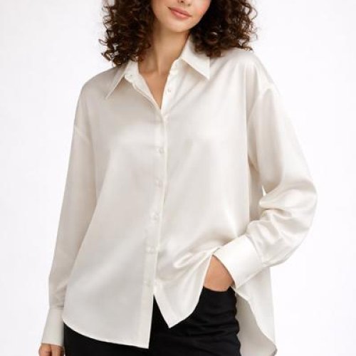 Рубашка Arina (42-52) 8079 white (деми) Arina 8079 white