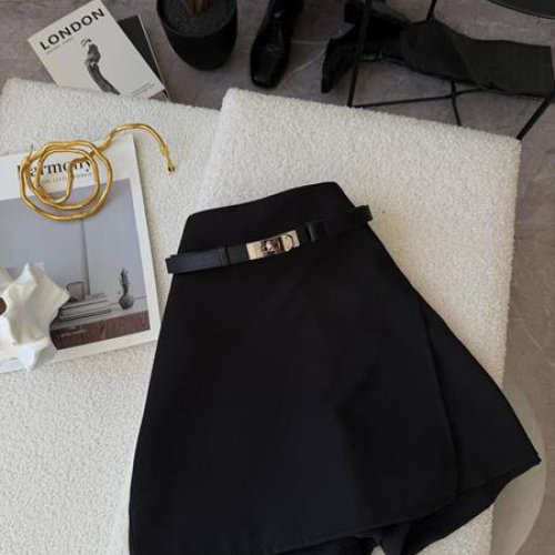 Юбка-шорты Sofi Cor (42-48) 9027 black (лето) Sofi Cor 9027 black