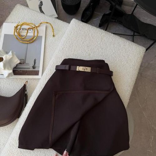 Юбка-шорты Sofi Cor (42-48) 9027 brown (лето) Sofi Cor 9027 brown