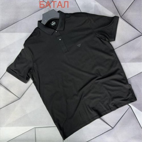 Футболка Rassul (XL-5XL) 66849 black (лето) Rassul 66849 black