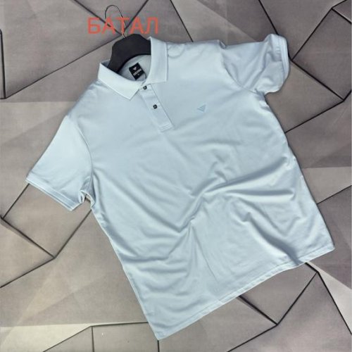 Футболка Rassul (XL-5XL) 66858 l.blue (лето) Rassul 66858 l.blue
