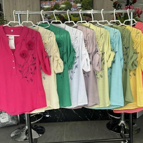 Футболка Style Nadezhda (XL-4XL) 281 d.yellow (лето) Style Nadezhda 281 d.yellow