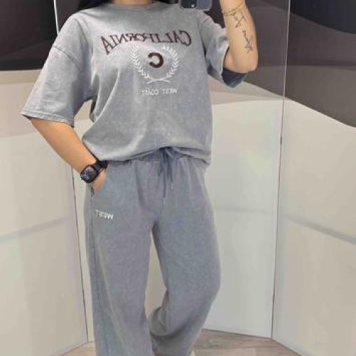 Костюм спорт Style Nadezhda (L-XL) 7026 grey (лето) Style Nadezhda 7026 grey