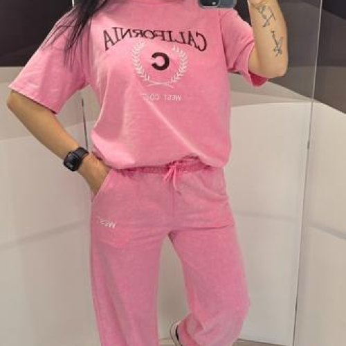 Костюм спорт Style Nadezhda (L-XL) 7026 pimk (лето) Style Nadezhda 7026 pimk