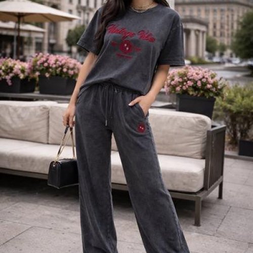 Костюм спорт Style Nadezhda (M-XL) 7027 d.grey (лето) Style Nadezhda 7027 d.grey