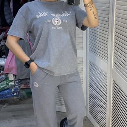 Костюм спорт Style Nadezhda (M-XL) 7027 l.grey (лето) Style Nadezhda 7027 l.grey