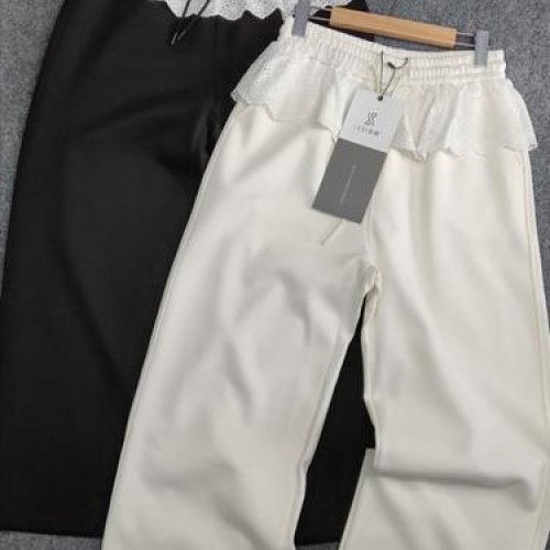 Штаны спорт Style Nadezhda (M-XL) 9803 black (деми) Style Nadezhda 9803 black