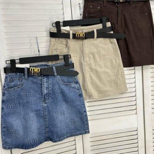 Юбка Style Nadezhda (M-XL) R80 brown (лето) Style Nadezhda R80 brown