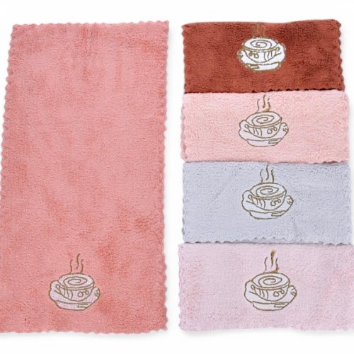 Полотенце Obuv OK2 (25*50) 66374 (99008) mix (деми) Obuv OK2 66374 (99008) mix