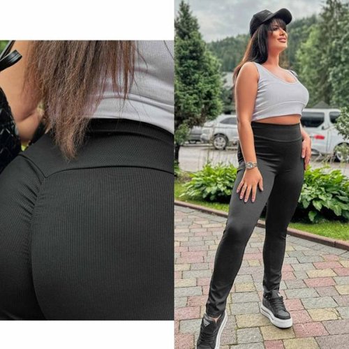 Лосины Amok (S-XL) 5276 black (деми) Amok 5276 black