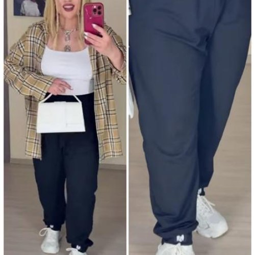 Штаны спорт Amok (S-XL) 1022 black (деми) Amok 1022 black