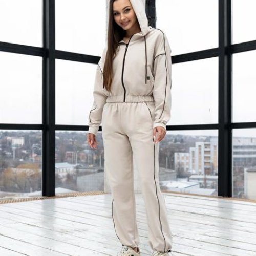 Костюм спорт AZNA (XS-L) Д117 apricot (деми) AZNA Д117 apricot