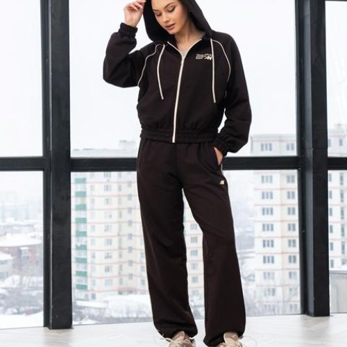 Костюм спорт AZNA (S-XL) Д177 chocolate (деми) AZNA Д177 chocolate