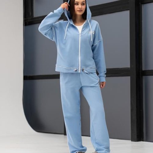 Костюм спорт AZNA (XS-L) Д183 l.blue (деми) AZNA Д183 l.blue