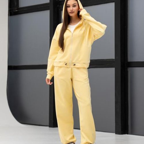 Костюм спорт AZNA (XS-L) Д183 yellow (деми) AZNA Д183 yellow