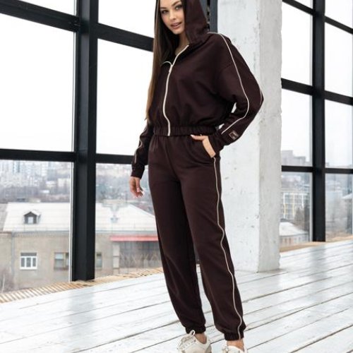 Костюм спорт AZNA (XS-L) ТРІЙКА6 chocolate (деми) AZNA ТРІЙКА6 chocolate